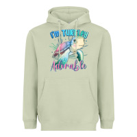 Matcha im turtley adorable turtle Heavyweight Hoodie - MaliasSmallBusiness