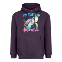 Plum im turtley adorable turtle Heavyweight Hoodie - MaliasSmallBusiness