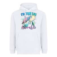 White im turtley adorable turtle Heavyweight Hoodie - MaliasSmallBusiness