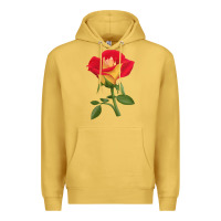 Antique Gold Ketchup And Mustard Rose Premium Hoodie - LillyAllenDesigns