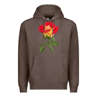 Coffee Ketchup And Mustard Rose Premium Hoodie - LillyAllenDesigns