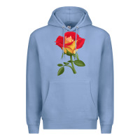 Colony Blue Ketchup And Mustard Rose Premium Hoodie - LillyAllenDesigns