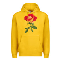 Lemon Ketchup And Mustard Rose Premium Hoodie - LillyAllenDesigns