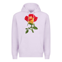 Lilac Ketchup And Mustard Rose Premium Hoodie - LillyAllenDesigns