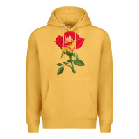 Mustard Ketchup And Mustard Rose Premium Hoodie - LillyAllenDesigns