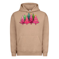 Pigment Burro christmas tress with lights Urban Hoodie - texasbilliewilder