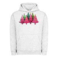 Pigment Lunar Rock christmas tress with lights Urban Hoodie - texasbilliewilder