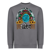 Storm western rainbow  be kind Heavyweight Sweatshirt - RanaPortraitStore