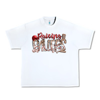 White Raising Ballers Urban Heavy Tee - RacoonDesign