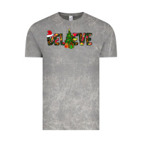 Cloud Rock believe christmas Vintage Tee - CowhideDigitalArt