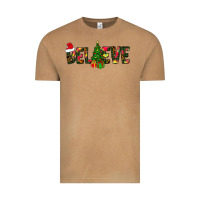 Believe Christmas Vintage Tee | Teevron