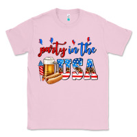 Bubblegum Pink party in the usa Classic Tee - AdoDesignShop