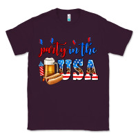 Plum party in the usa Classic Tee - AdoDesignShop