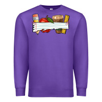 Purple teacher custom Premium Sweatshirt - NancyCooperArtShop