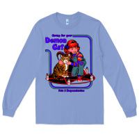 Colony Blue Caring For Your Demon Cat Tshirt Long Sleeve Tee - Bettercallsaul