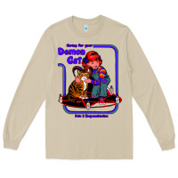 Mushroom Caring For Your Demon Cat Tshirt Long Sleeve Tee - Bettercallsaul