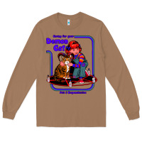 Toasted Coconut Caring For Your Demon Cat Tshirt Long Sleeve Tee - Bettercallsaul