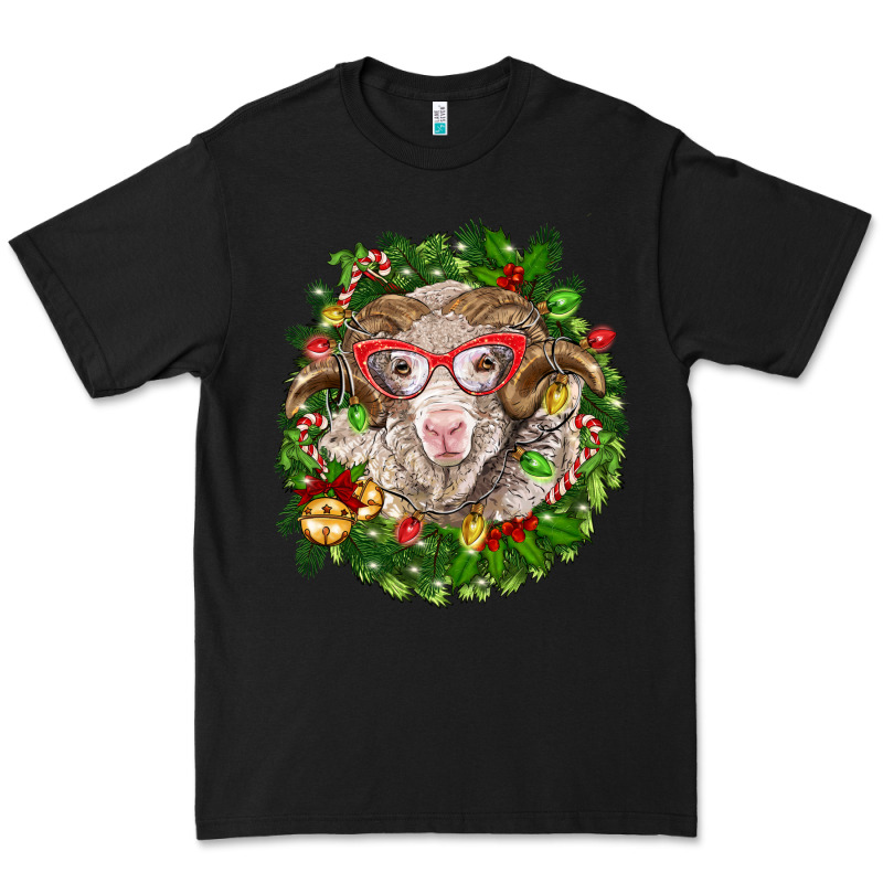 Christmas Merino Premium Tee by BarkalooDesign | Teevron