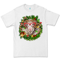 White Christmas merino Premium Tee - BarkalooDesign