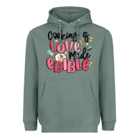 Sage cooking is love made edible Heavyweight Hoodie - MaliasSmallBusiness