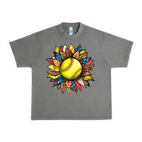 Tornado softball sunflower Urban Heavy Tee - HRA Design Shop