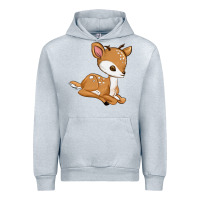 Heather Grey gazelle Urban Hoodie - texasbilliewilder