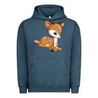 Pigment Midnight Navy gazelle Urban Hoodie - texasbilliewilder