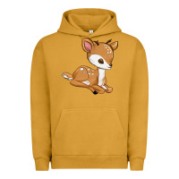 Pigment Peanut Butter gazelle Urban Hoodie - texasbilliewilder