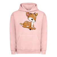 Pigment Salmon gazelle Urban Hoodie - texasbilliewilder