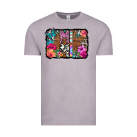 Vintage Zinc mimi floral background Vintage Tee - HRA Design Shop