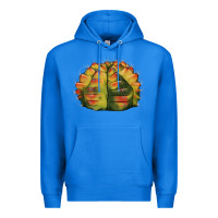 True Royal Gymnocalycium Variegated Cactus Premium Hoodie - LillyAllenDesigns
