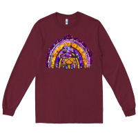 Burgundy witchy gnome rainbow Long Sleeve Tee - BundleAndBundleShop