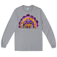 Heather Grey witchy gnome rainbow Long Sleeve Tee - BundleAndBundleShop