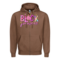 Chestnut black princess black girl Zipper Hoodie - NancyCooperArtShop