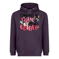 Plum cooking is love made edible Heavyweight Hoodie - MaliasSmallBusiness