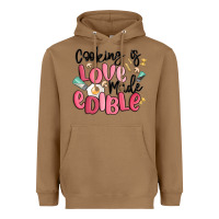 Toasted Coconut cooking is love made edible Heavyweight Hoodie - MaliasSmallBusiness
