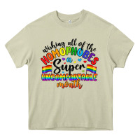 Mossy wishing all of the homophobes uncomfortable month Heavy Core Tee - Artiststas