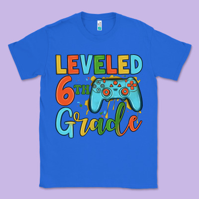 Leveled 6th Grade Classic Tee Designed By Jahusdesignshop