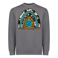 Storm rainbow sunflower gemstone Heavyweight Sweatshirt - RanaPortraitStore