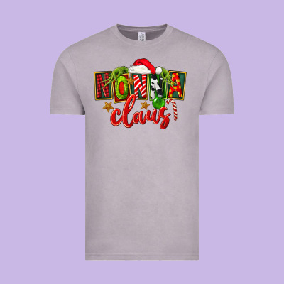 Christmas Nonna Claus Vintage Tee Designed By Fadigitalartstudio