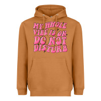 Meerkat my whole vibes on do not disturb Heavyweight Hoodie - MaliasSmallBusiness