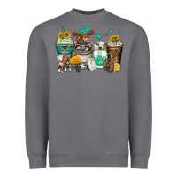 Storm cows coffee cups Heavyweight Sweatshirt - Zillion Design Studio