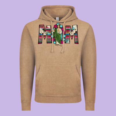 San Judas Mom Vintage Hoodie Designed By Jahusdesignshop