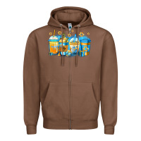 Chestnut hanukkah coffee Zipper Hoodie - Jasminsmagicworld