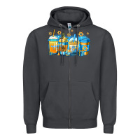 Smoke hanukkah coffee Zipper Hoodie - Jasminsmagicworld