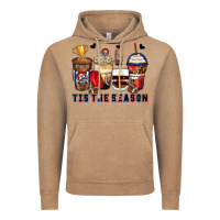 Tis' The Season American Football Coffee Cups Vintage Hoodie | Teevron