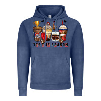 Vintage Denim tis' the season american football coffee cups Vintage Hoodie - Zillion Design Studio