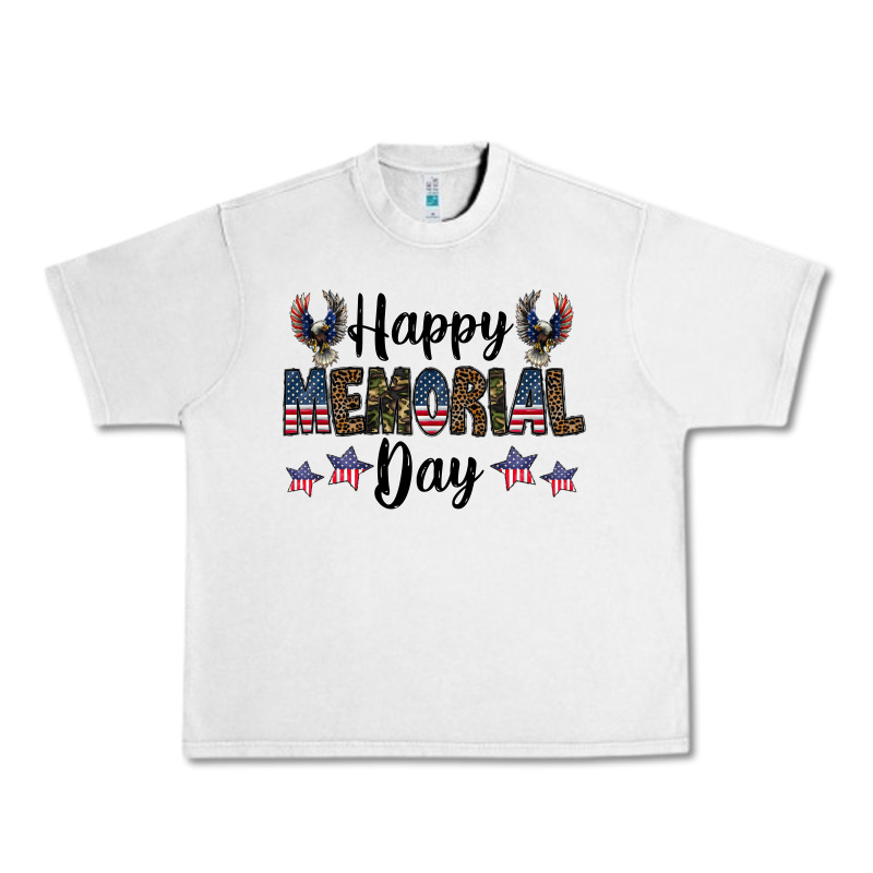 Happy Memorial Day Urban Heavy Tee by CowhideDigitalArt | Teevron
