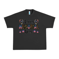 Pigment Black happy memorial day Urban Heavy Tee - CowhideDigitalArt
