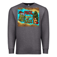 Charcoal Heather pack your bags Premium Sweatshirt - NancyCooperArtShop